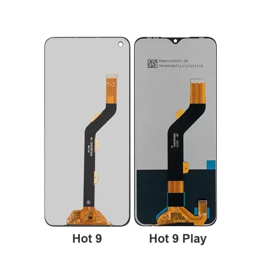 Tecno Hot 9 Play Ekran Dokunmatik Orijinal Çıtasız Ürün (Çerçevesiz)