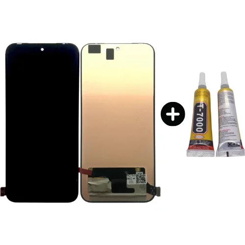 Tecno Ht 60 Pro Plus Çıtalı Ekran Dokunmatik Siyah SOFT OLED Kalite Ekran
