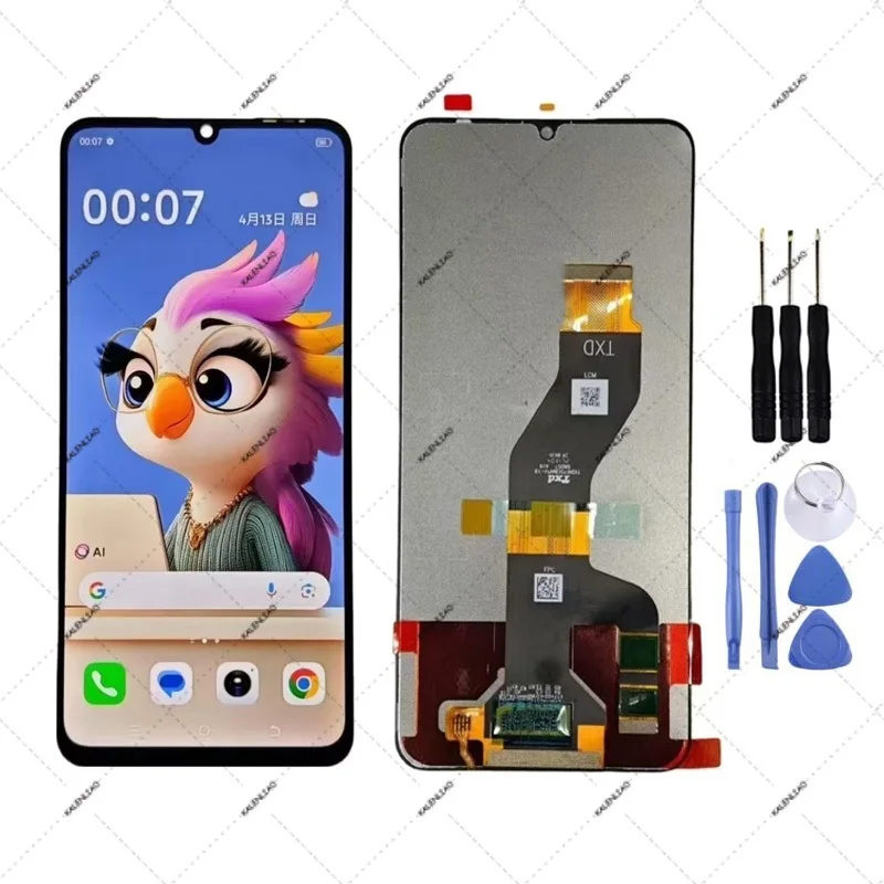Tecno itel City 100 Ekran Dokunmatik Orijinal Çıtasız Ürün (Çerçevesiz)