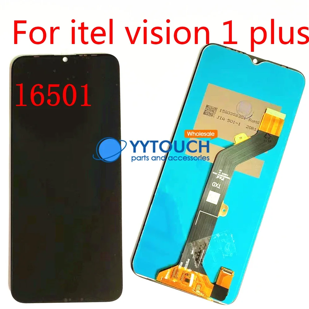 Tecno itel Vision 1 Plus Ekran Dokunmatik Orijinal Çıtasız Ürün (Çerçevesiz)