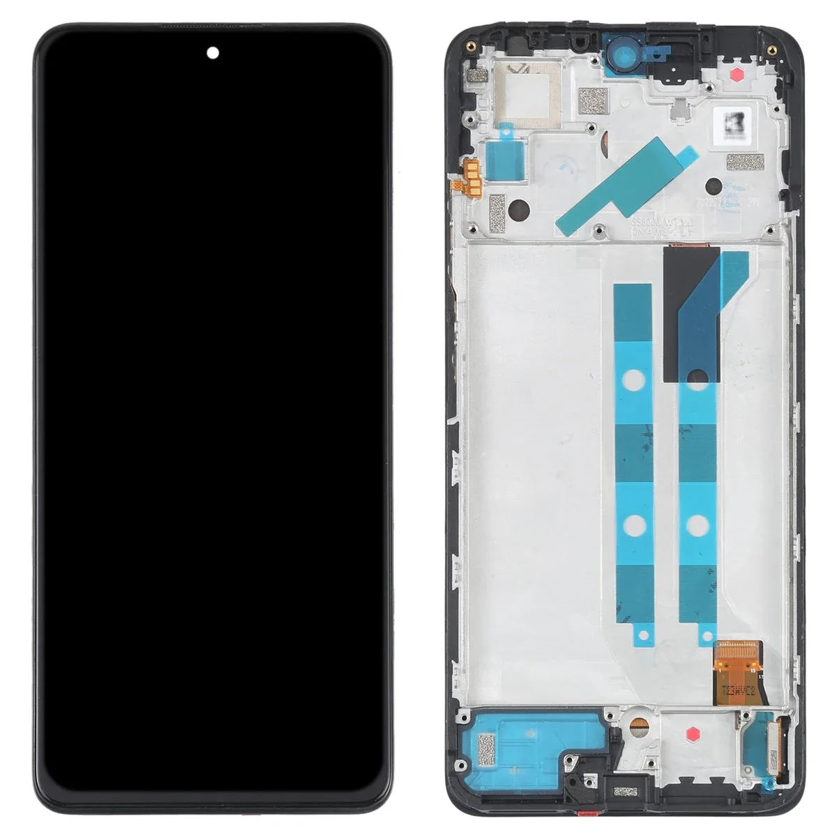Tecno Note 11 Çıtalı Ekran Dokunmatik Siyah OLED