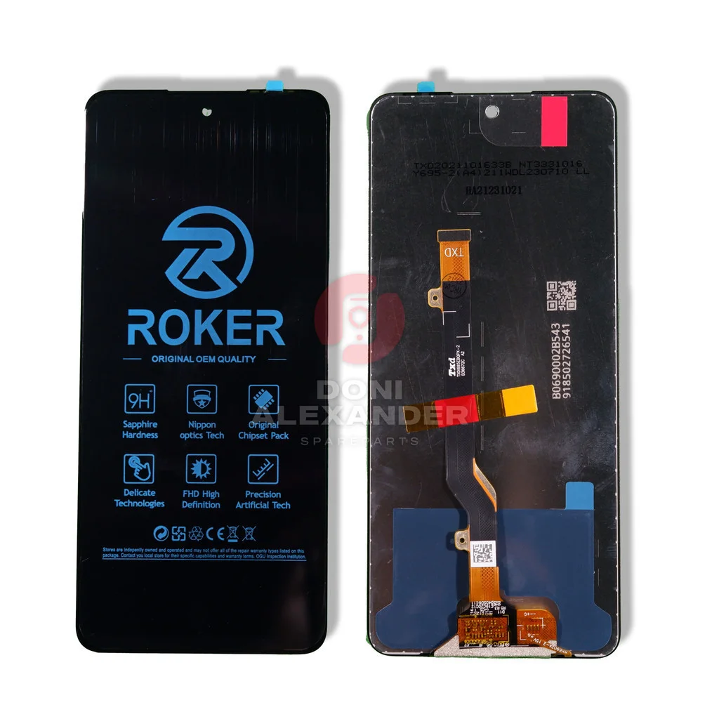 Tecno Note 11S Ekran Dokunmatik Orijinal Çıtasız Ürün (Çerçevesiz)