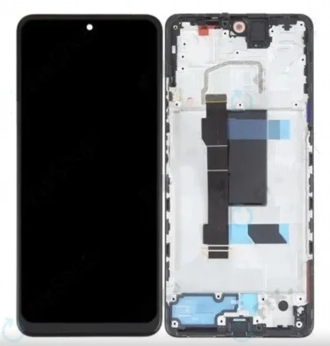 Tecno Note 12 Çıtalı Ekran Dokunmatik Siyah SOFT OLED Kalite Ekran