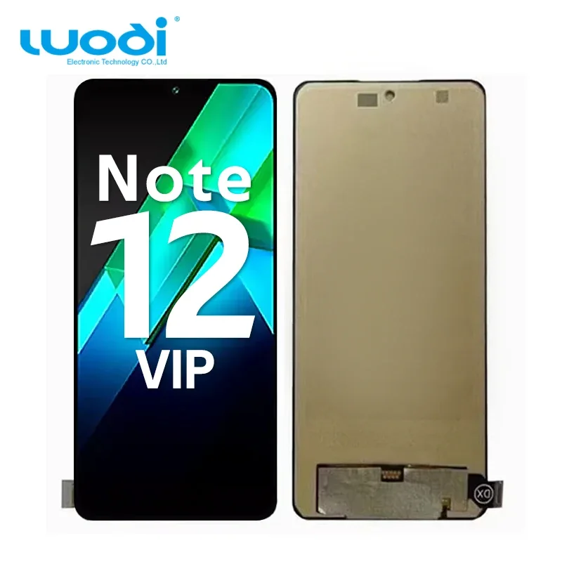 Tecno Note 12 Vip Ekran Dokunmatik SOFT OLED Kalite Ekran Çıtasız (Çerçevesiz)