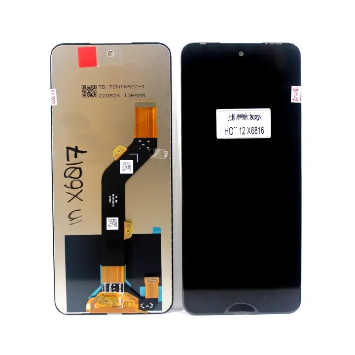 Tecno Note 12i Ekran Dokunmatik Orijinal Çıtasız Ürün (Çerçevesiz)