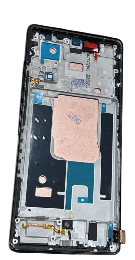 Tecno Note 40 Pro 4G Çıtalı Ekran Dokunmatik Silver SOFT OLED Kalite Ekran