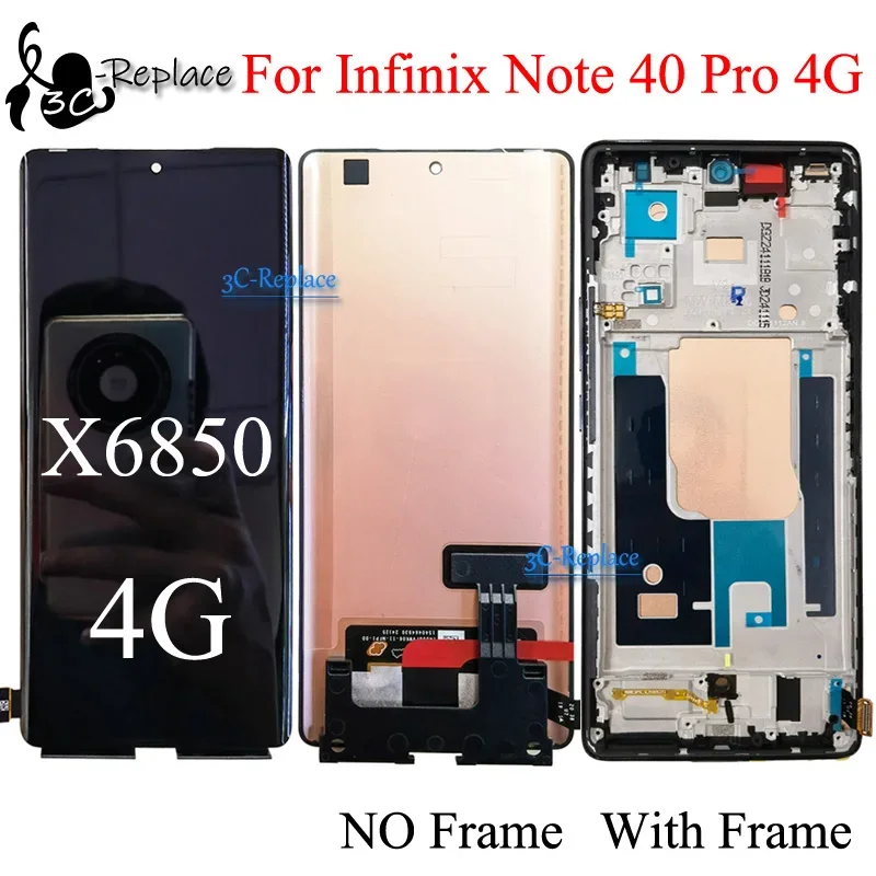 Tecno Note 40 Pro 4G Ekran Dokunmatik A Plus Kalite Ürün Çıtasız (Çerçevesiz)