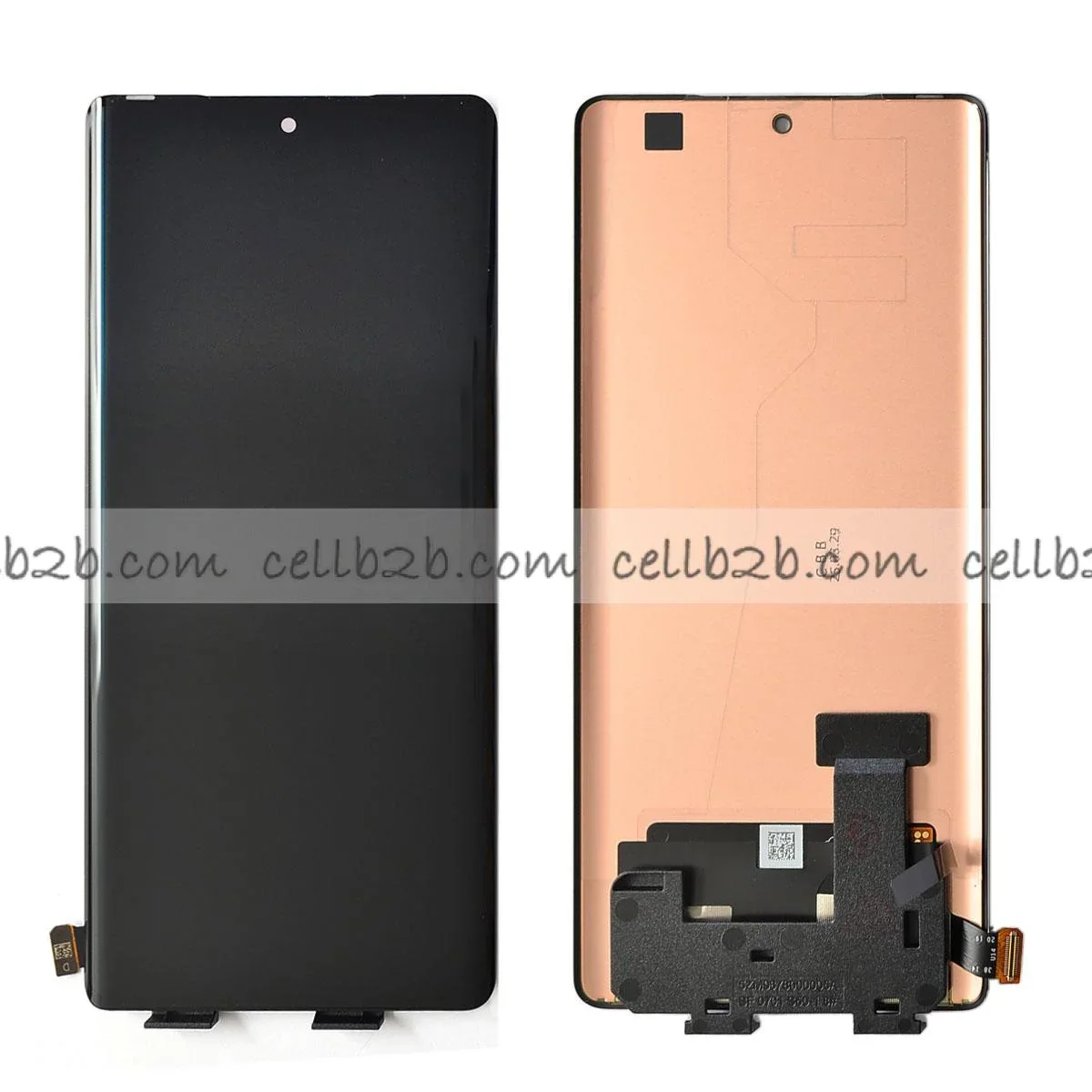 Tecno Note 40 Pro 5G Çıtalı Ekran Dokunmatik Siyah SOFT OLED Kalite Ekran