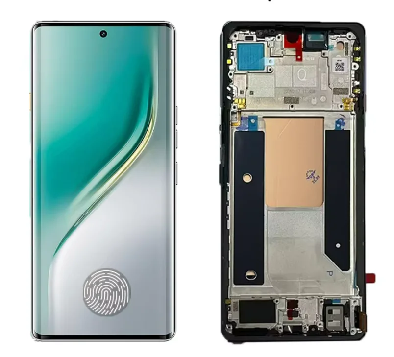 Tecno Note 40 Pro 5G Gold Çıtalı Ekran Dokunmatik Gold SOFT OLED Kalite Ekran