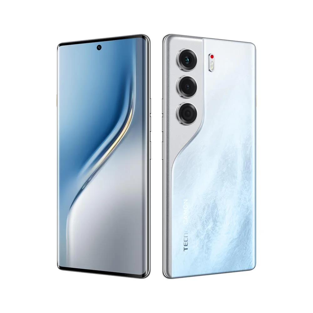 Tecno Note 40 Pro 5G Silver Çıtalı Ekran Dokunmatik Silver SOFT OLED Kalite Ekran