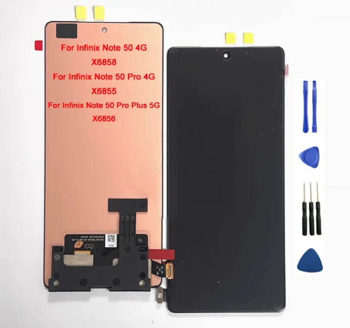 Tecno Note 50 Pro Plus Ekran Dokunmatik SOFT OLED Kalite Ekran Çıtasız (Çerçevesiz)