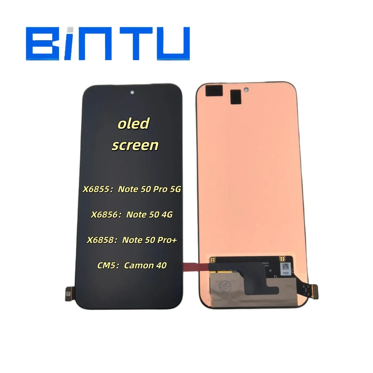 Tecno Note 50S Dag Golgesi Çıtalı Ekran Dokunmatik SOFT OLED Kalite Ekran