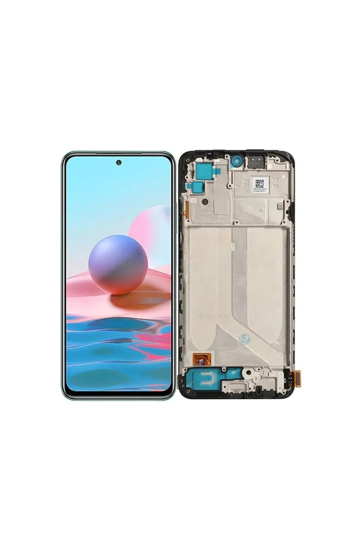 Tecno Note 50S Orange Çıtalı Ekran Dokunmatik SOFT OLED Kalite Ekran