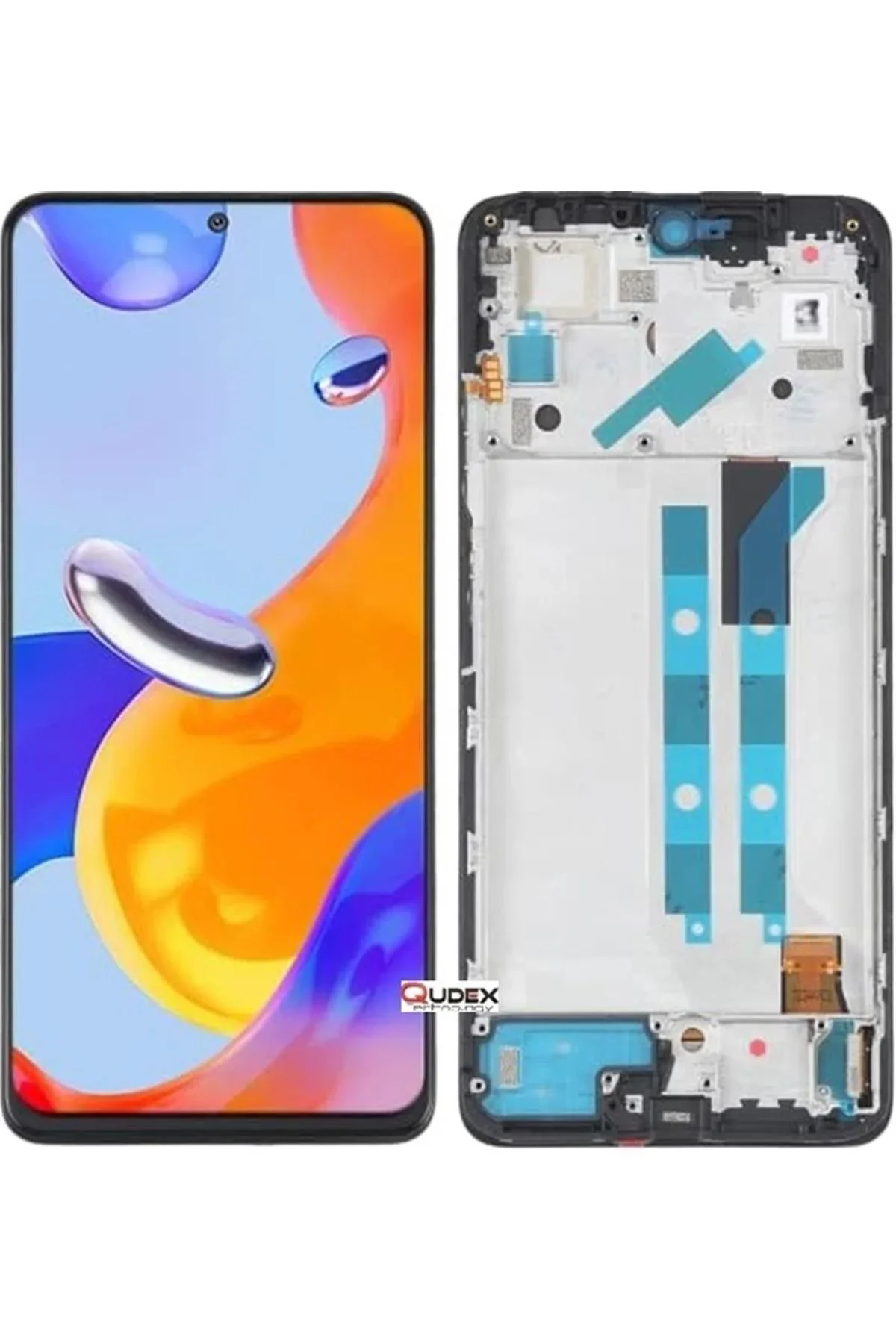 Tecno Note 50S Orange Çıtalı Ekran Dokunmatik SOFT OLED Kalite Ekran