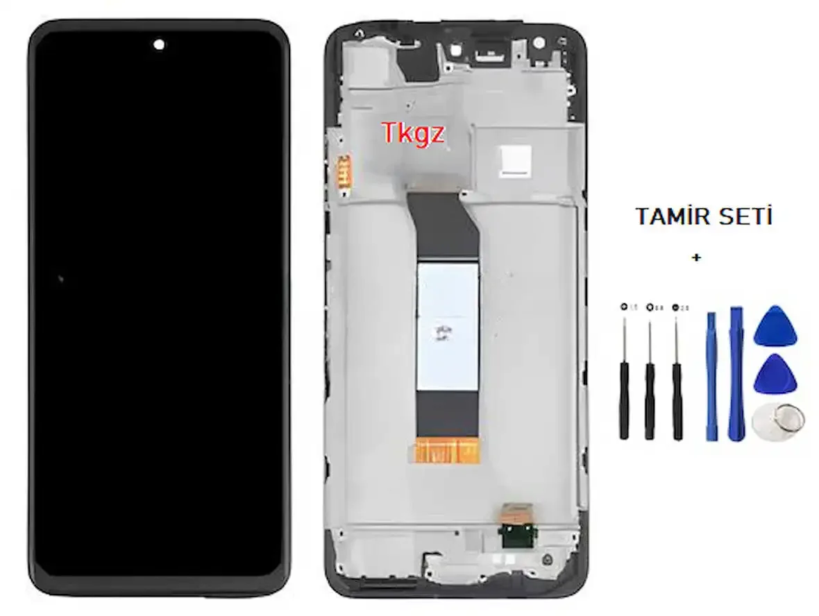 Tecno Note 50S Turuncu Çıtalı Ekran Dokunmatik SOFT OLED Kalite Ekran