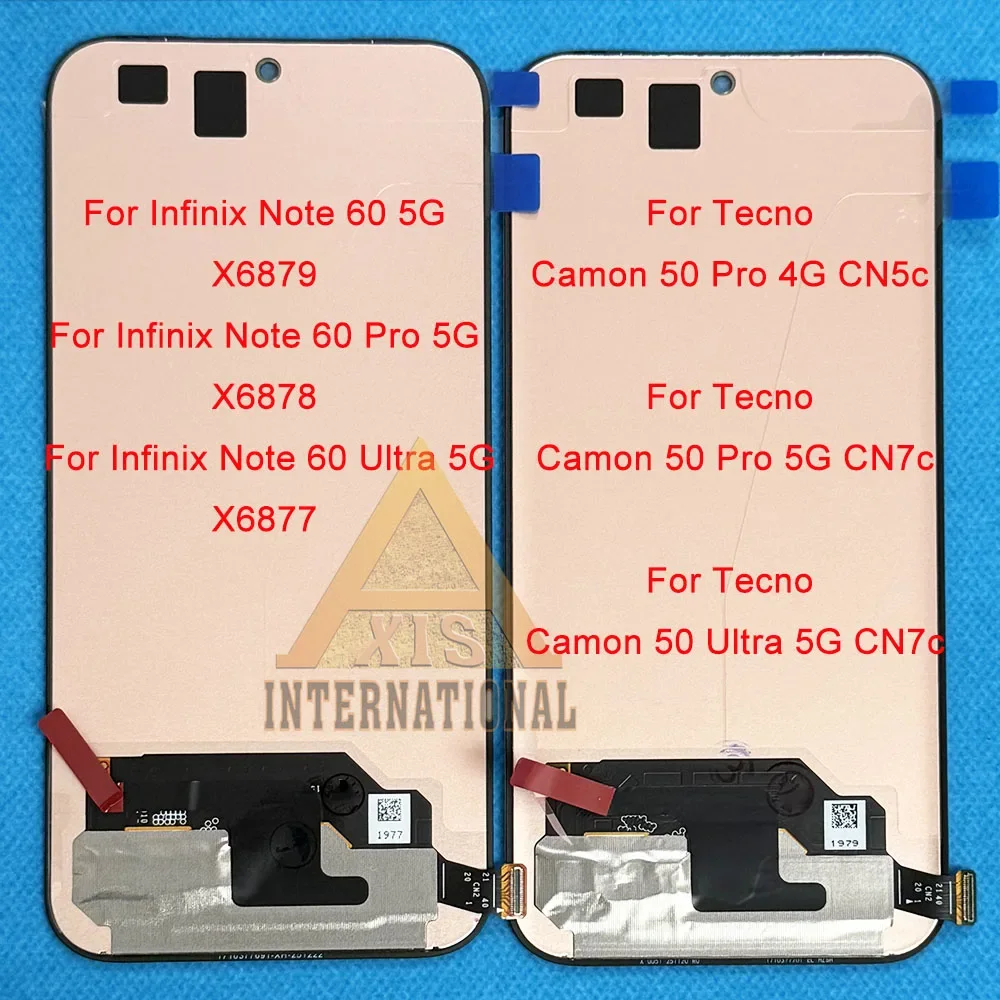 Tecno Note 60 5G Ekran Dokunmatik SOFT OLED Kalite Ekran Çıtasız (Çerçevesiz)
