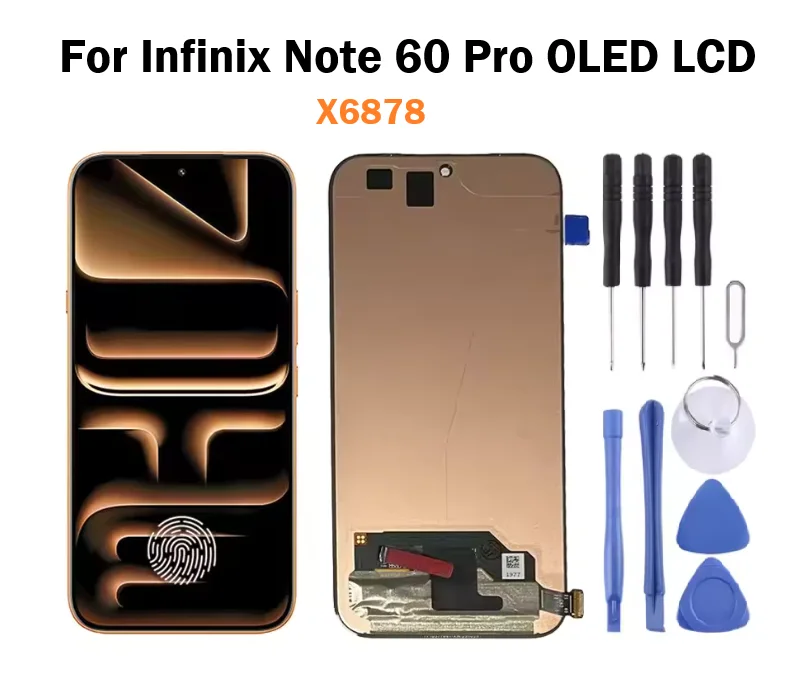 Tecno Note 60 Pro 4G Ekran Dokunmatik SOFT OLED Kalite Ekran Çıtasız (Çerçevesiz)