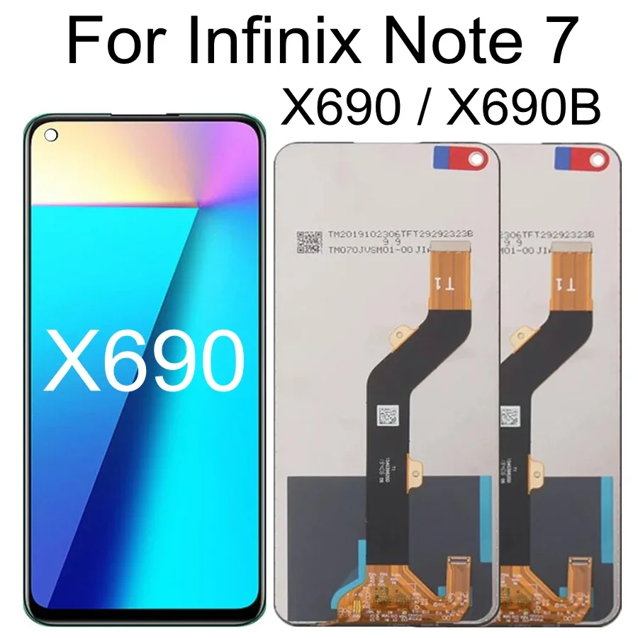 Tecno Note 7 Ekran Dokunmatik Orijinal Çıtasız Ürün (Çerçevesiz)