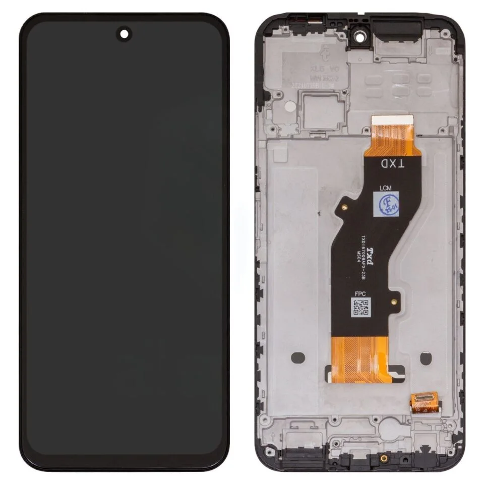 Tecno Pova 7 4G Çıtalı Ekran Dokunmatik Siyah Orijinal