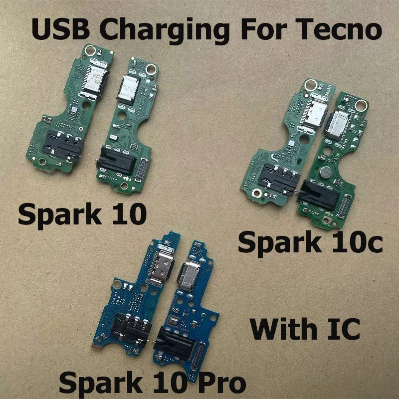 Tecno Spark 10 Şarj Soketli Mikrofon Bordu