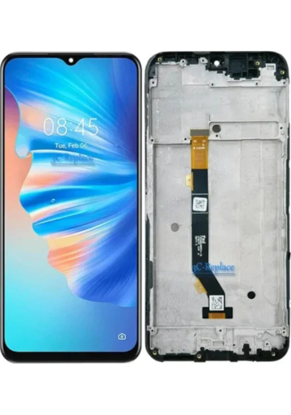 Tecno Spark 8T Çıtalı Ekran Dokunmatik Siyah Orijinal