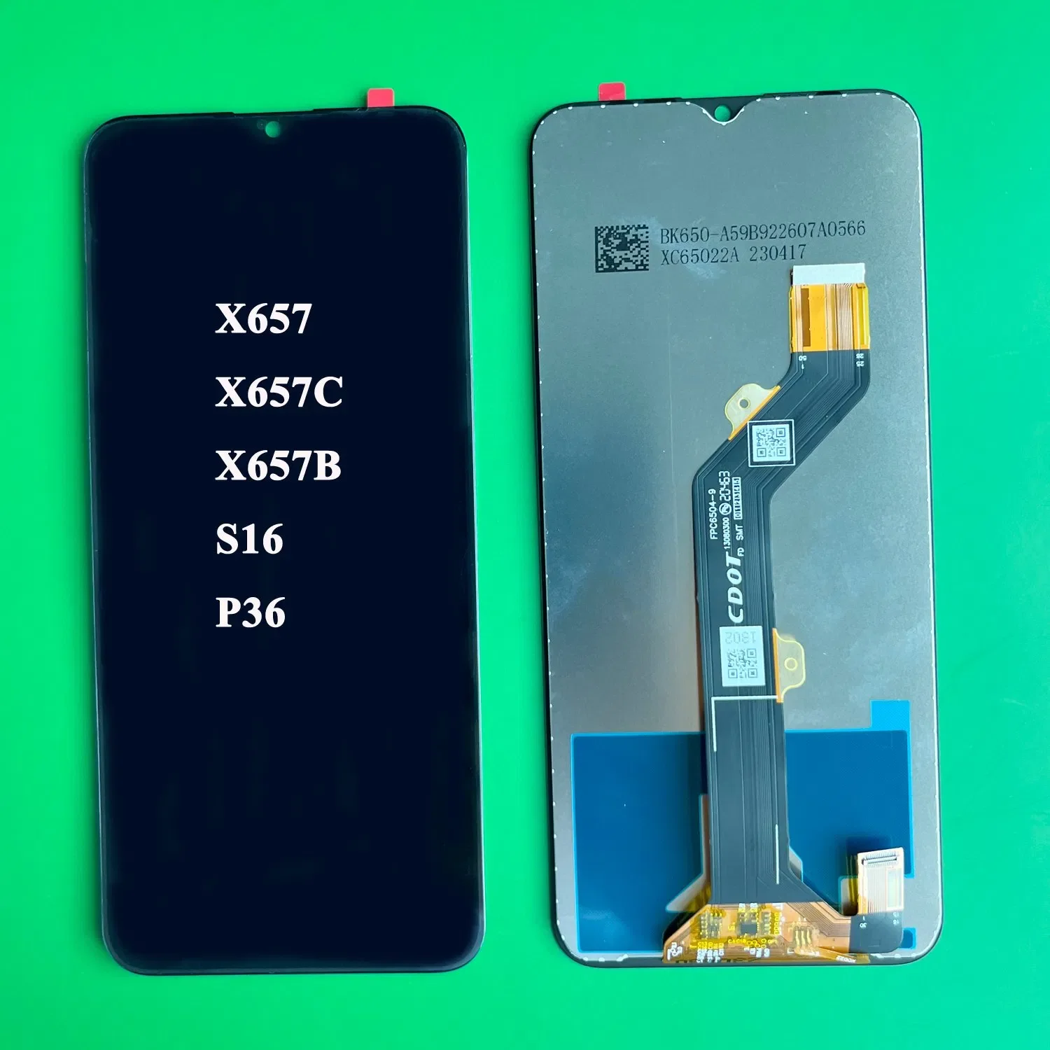 Tecno X657 Ekran Dokunmatik Orijinal Çıtasız Ürün (Çerçevesiz)