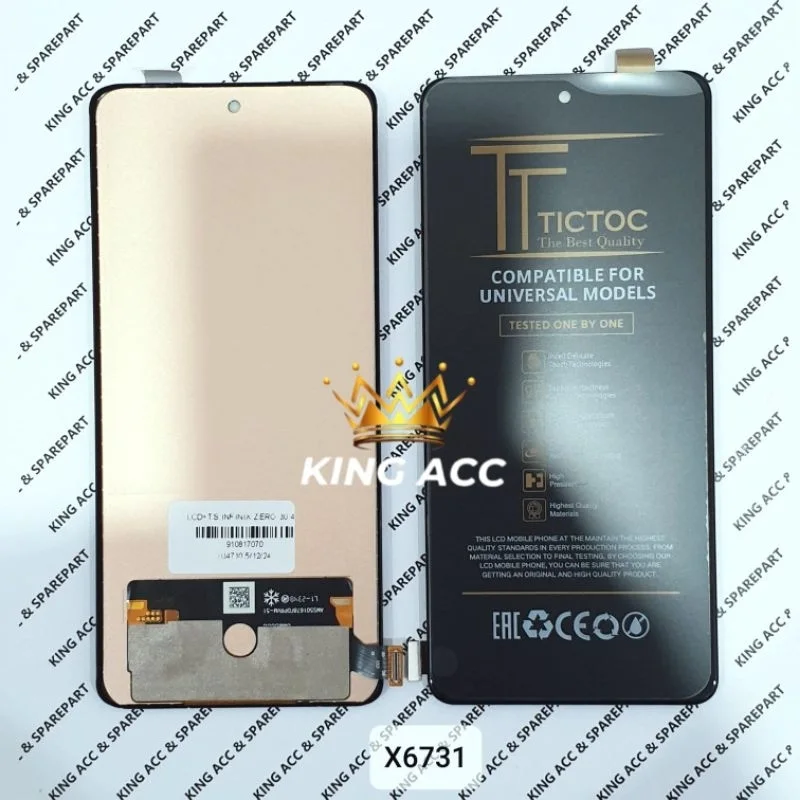 Tecno X6731 Ekran Dokunmatik SOFT OLED Kalite Ekran Çıtasız (Çerçevesiz)
