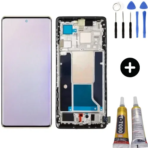 Tecno X6731b/ Zero 30 4G Çıtalı Ekran Dokunmatik Gold SOFT OLED Kalite Ekran