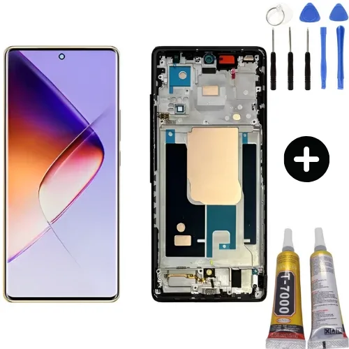 Tecno X6850 / Note 40 Pro 4G Çıtalı Ekran Dokunmatik Gold A Plus Kalite Ürün