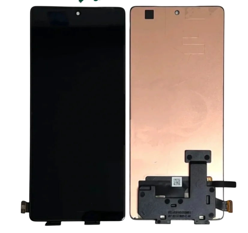 Tecno X6850 / Note 40 Pro 4G Çıtalı Ekran Dokunmatik Siyah SOFT OLED Kalite Ekran