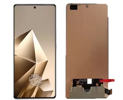 Tecno X6855 / inf Note 50 Pro Çıtalı Ekran Dokunmatik Silver Orijinal