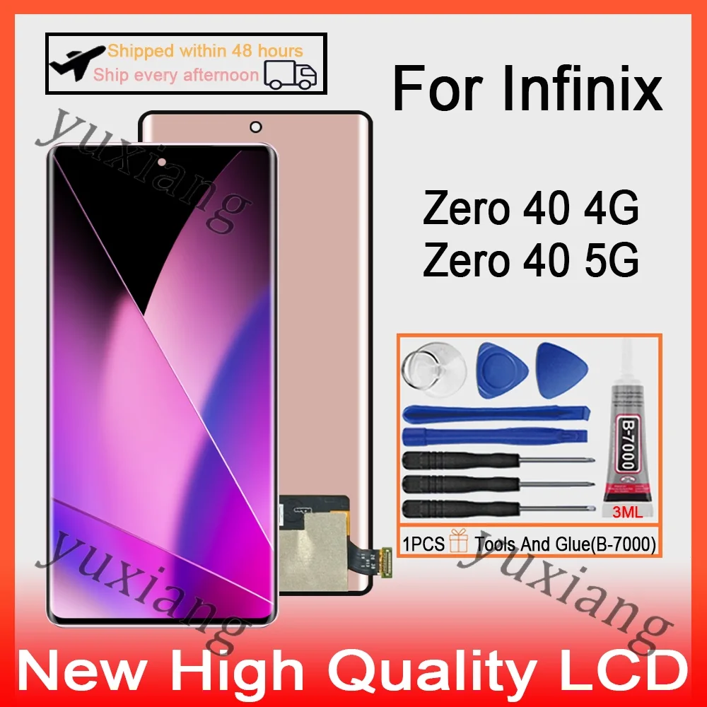 Tecno X6861/ Zero 40 5G Çıtalı Ekran Dokunmatik SOFT OLED Kalite Ekran