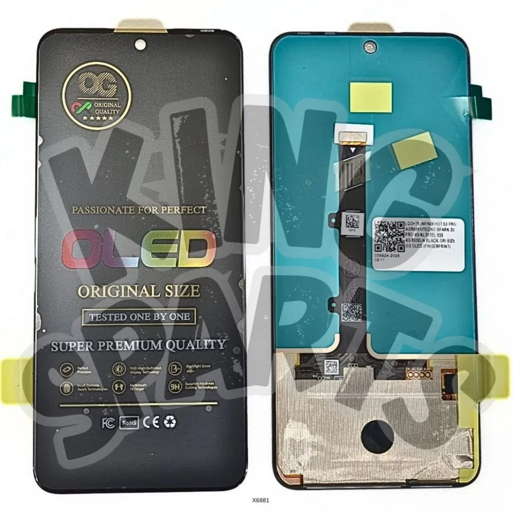 Tecno X6881 Ekran Dokunmatik A Plus Kalite Ürün Çıtasız (Çerçevesiz)