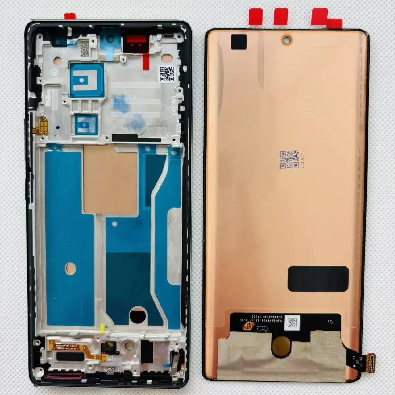 Tecno Zero 40 4G Çıtalı Ekran Dokunmatik Siyah SOFT OLED Kalite Ekran