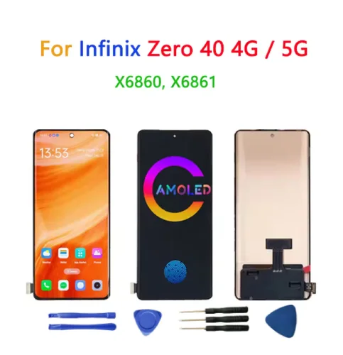 Tecno Zero 40 5G Ekran Dokunmatik SOFT OLED Kalite Ekran Çıtasız (Çerçevesiz)