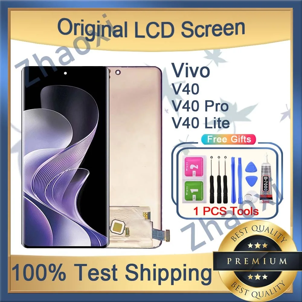 Vivo V40 Ekran Dokunmatik SOFT OLED Kalite Ekran Çıtasız (Çerçevesiz)