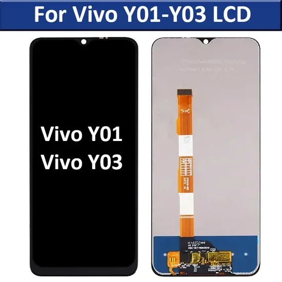 Vivo Y01 Ekran Dokunmatik Orijinal Çıtasız Ürün (Çerçevesiz)
