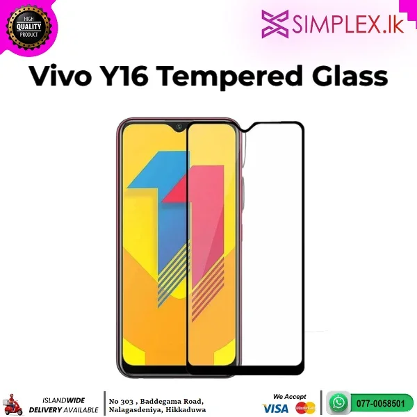 Vivo Y16 Ocalı Cam