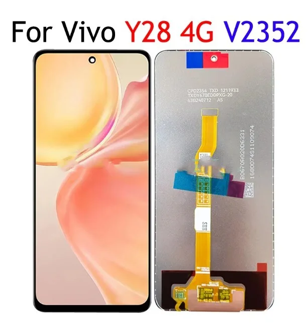 Vivo Y28 4G Ekran Dokunmatik Orijinal Çıtasız Ürün (Çerçevesiz)
