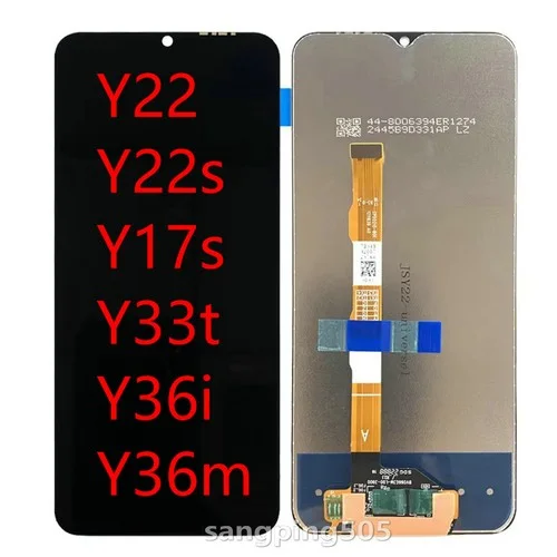 Vivo Y36m Ekran Dokunmatik Orijinal Çıtasız Ürün (Çerçevesiz)