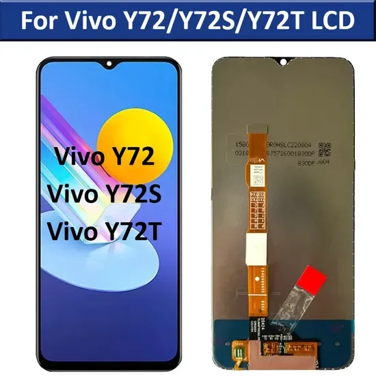 Vivo Y72t Ekran Dokunmatik Orijinal Çıtasız Ürün (Çerçevesiz)