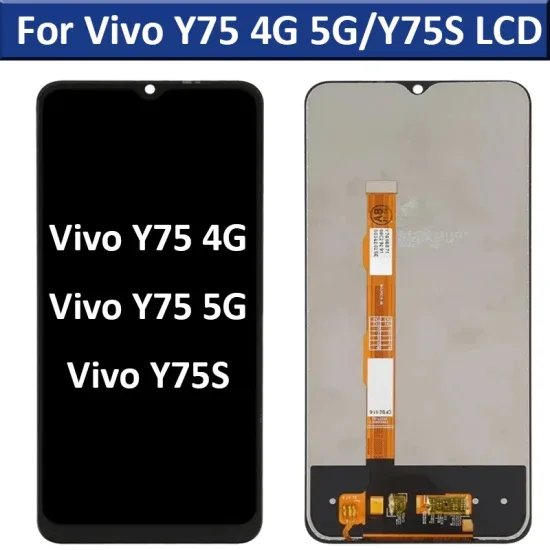 Vivo Y75 5G Ekran Dokunmatik Orijinal Çıtasız Ürün (Çerçevesiz)