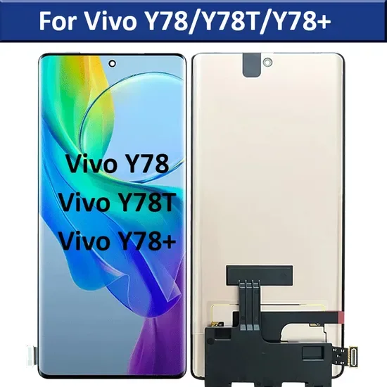 Vivo Y78 Plus Ekran Dokunmatik Orijinal Çıtasız Ürün (Çerçevesiz)