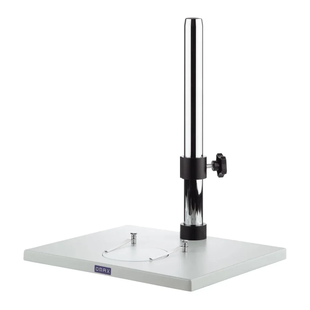 X2 Masaya Vidalı Mikroskop Stand Beyaz