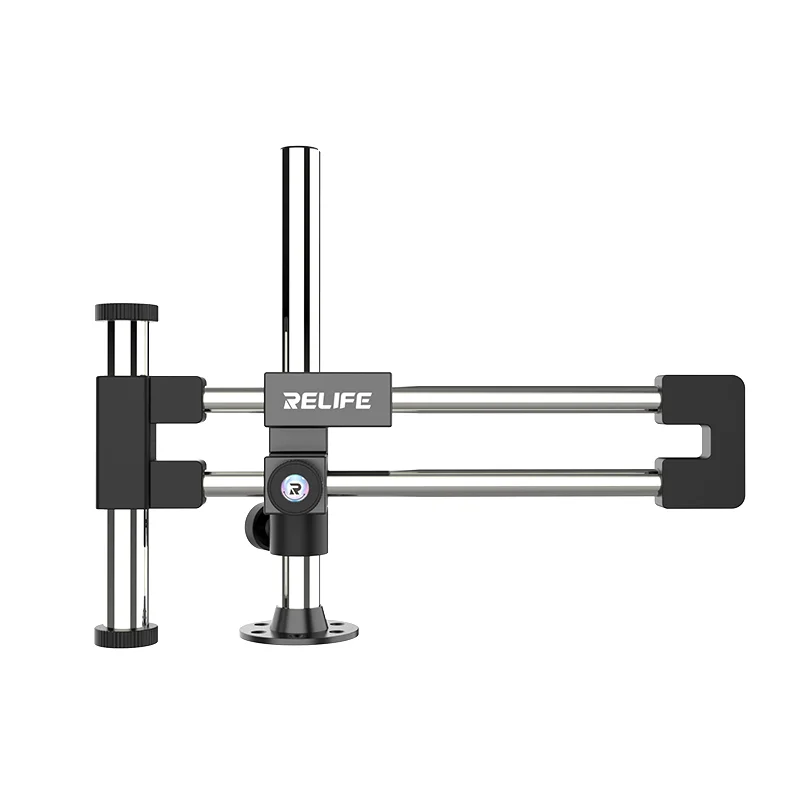 X2 Masaya Vidalı Mikroskop Stand Siyah