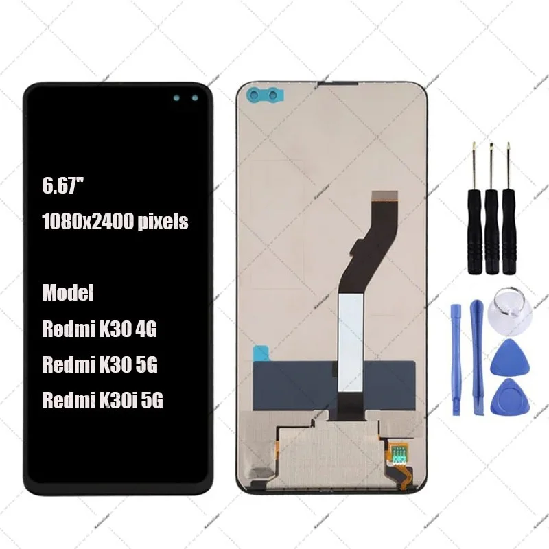Xiaomi K30i Ekran Dokunmatik Orijinal Çıtasız Ürün (Çerçevesiz)