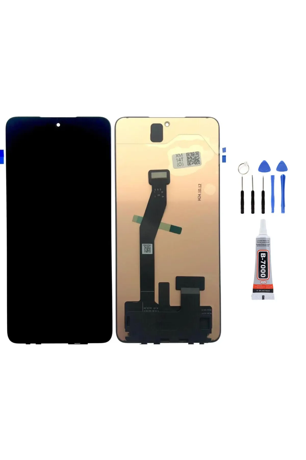 Xiaomi Mi 14T Çıtalı Ekran Dokunmatik Mavi SOFT OLED Kalite Ekran