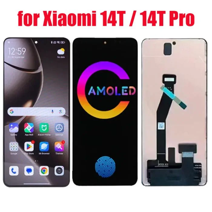 Xiaomi Mi 14T Pro Ekran Dokunmatik SOFT OLED Kalite Ekran Çıtasız (Çerçevesiz)