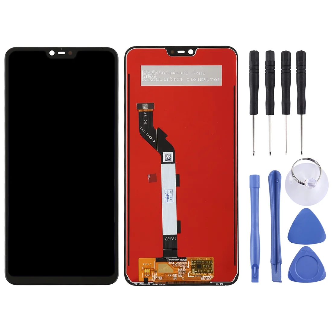 Xiaomi Mi 8 Lite Ekran Dokunmatik Orijinal Çıtasız Ürün (Çerçevesiz)