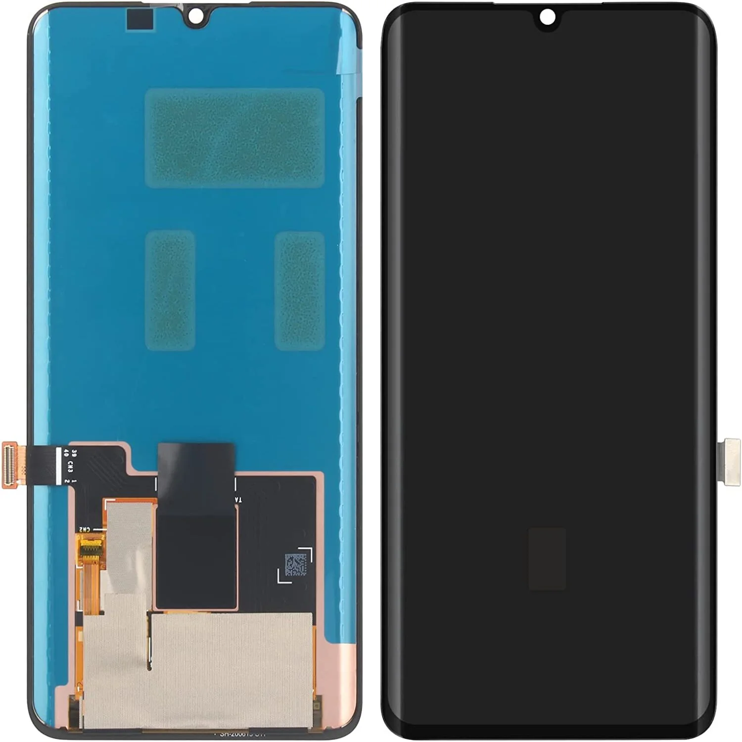 Xiaomi Mi Note 10 Ekran Dokunmatik SOFT OLED Kalite Ekran Çıtasız (Çerçevesiz)